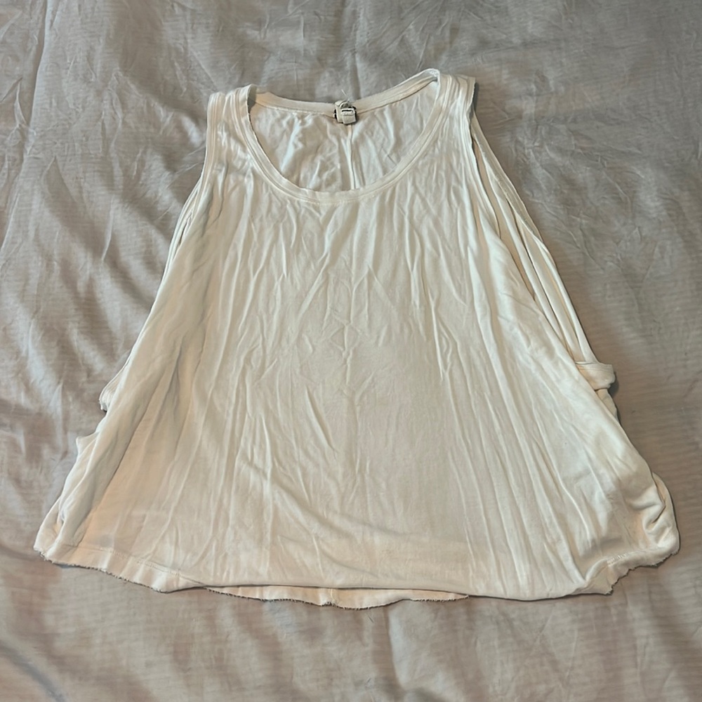 White free people tanktop
